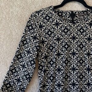 J McLaughlin Catalina Cloth Dress Size‎ XS Geometric Sheath Modest Business